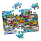 Traffic Jam Floor Puzzle - 24 Pieces