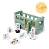 The Pigeon Wooden Bus Play Set
