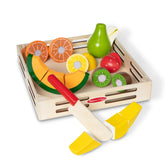 Wooden Cutting Fruit Play Food