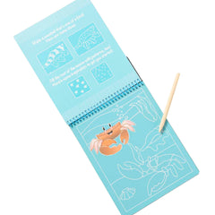 On the Go Scratch Art Color-Reveal Pad - Sea Life