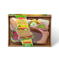Pretend Play Sandwich Chef's Bundle