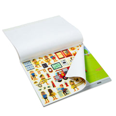 Reusable Sticker Pad - My Town