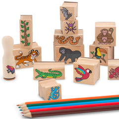 Stamp-a-Scene Rain Forest