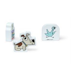 The Pigeon Wooden Bus Play Set