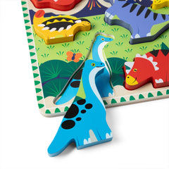 Dinosaurs Chunky Puzzle - 7 Pieces