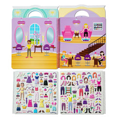 Puffy Sticker Activity Book - Day of Glamour