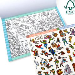 Seek & Find Sticker Pad – Adventure