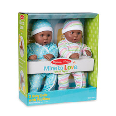 Mine to Love Twins Tyler & Taylor Dolls
