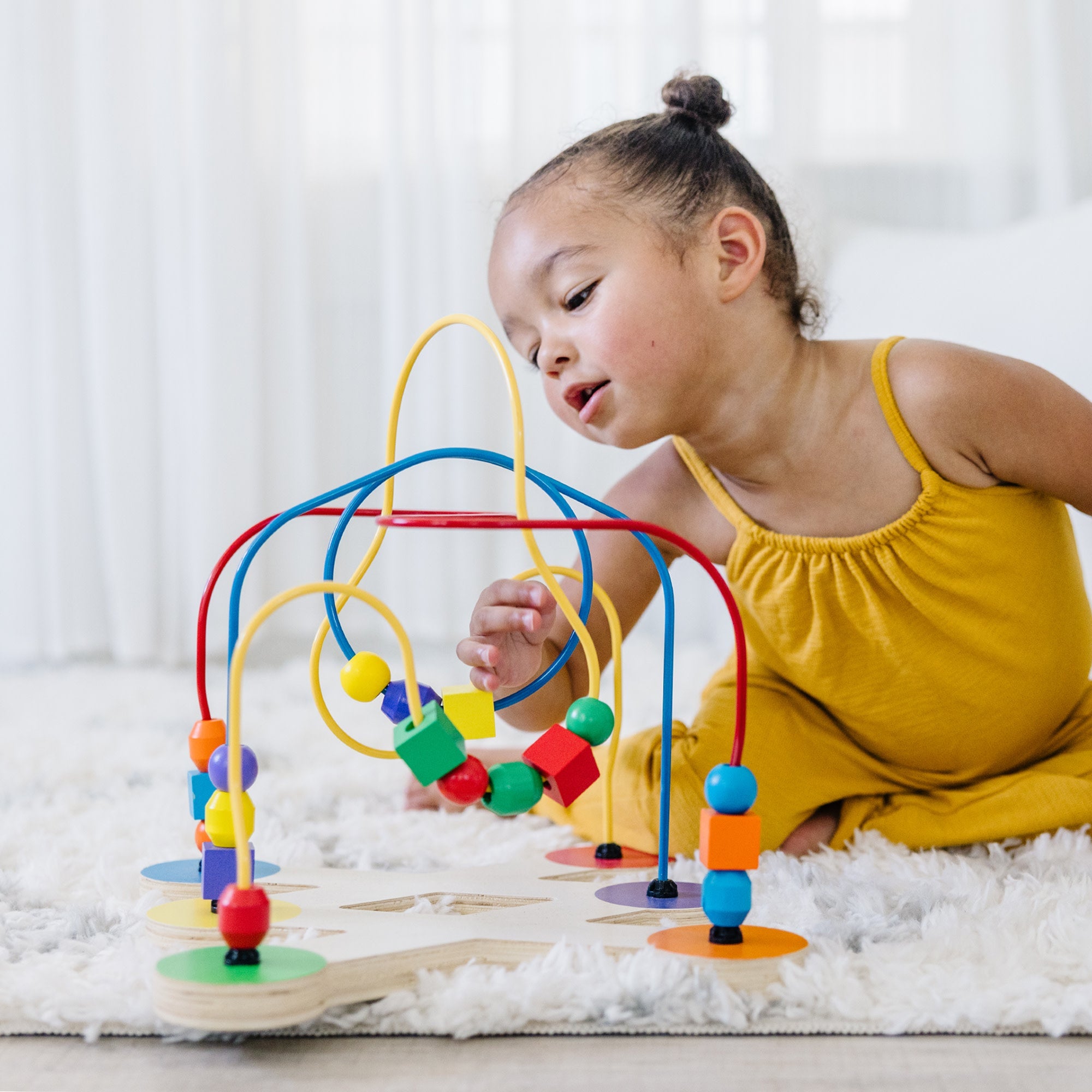 Wooden Bead Maze