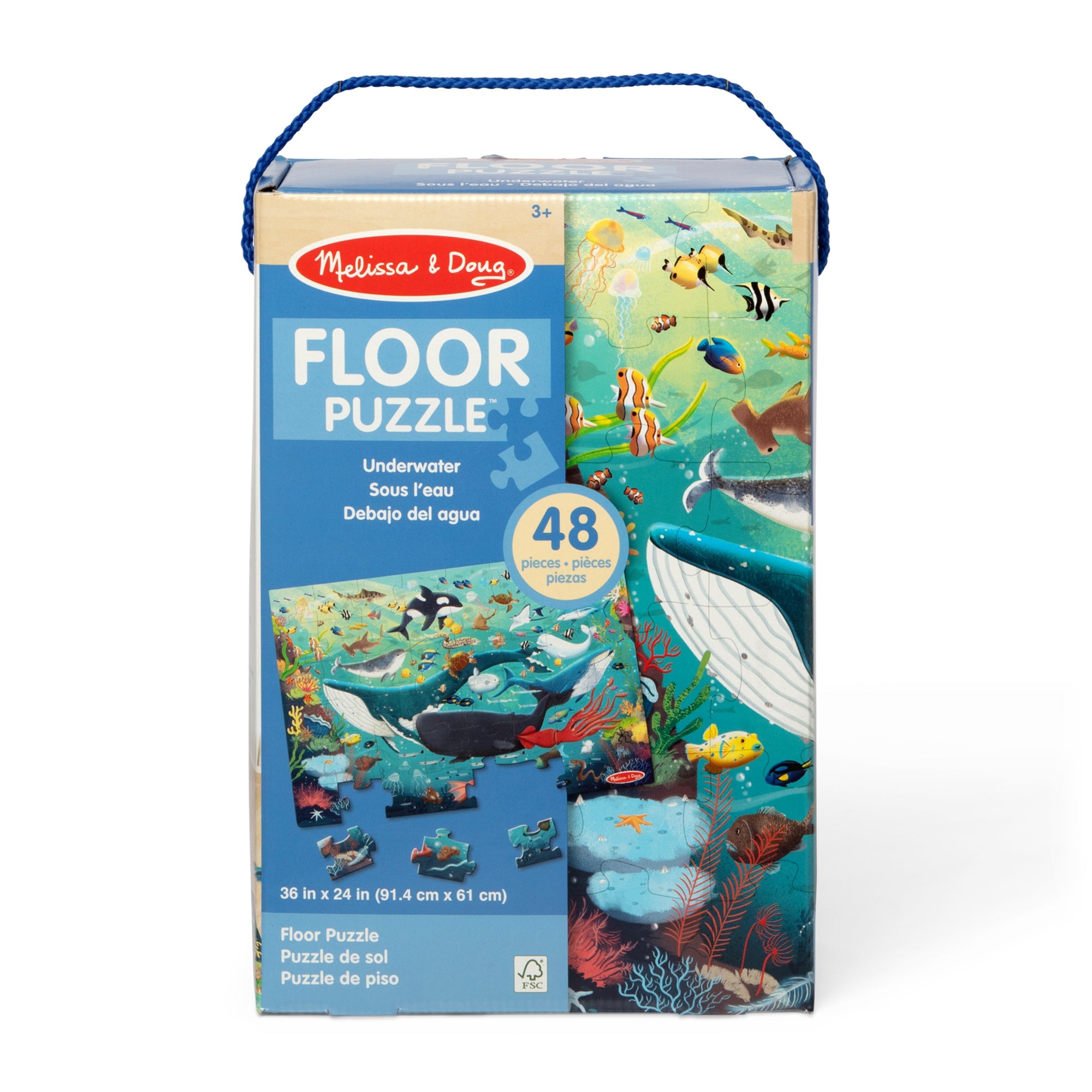 Underwater Floor Puzzle - 48 Pieces
