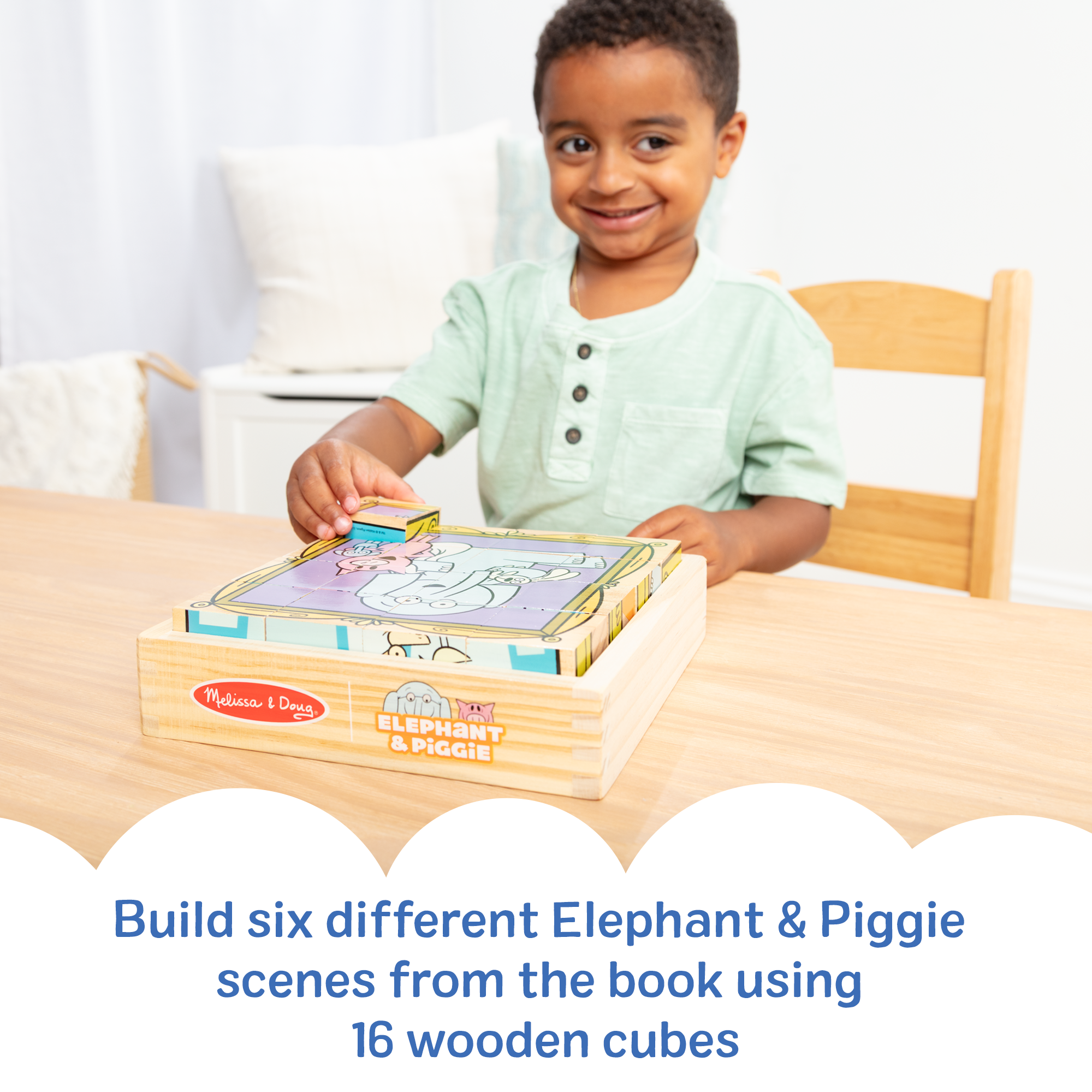 Elephant & Piggie Cube Puzzle