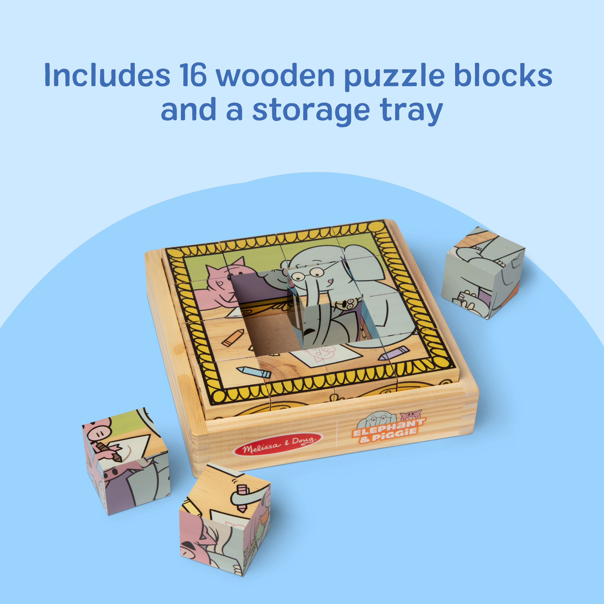 Elephant & Piggie Cube Puzzle