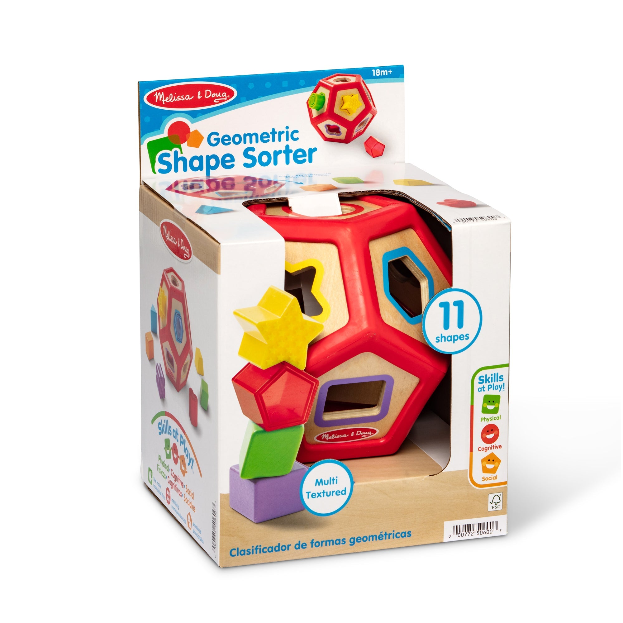 Geometric Shape Sorter Wooden Toy