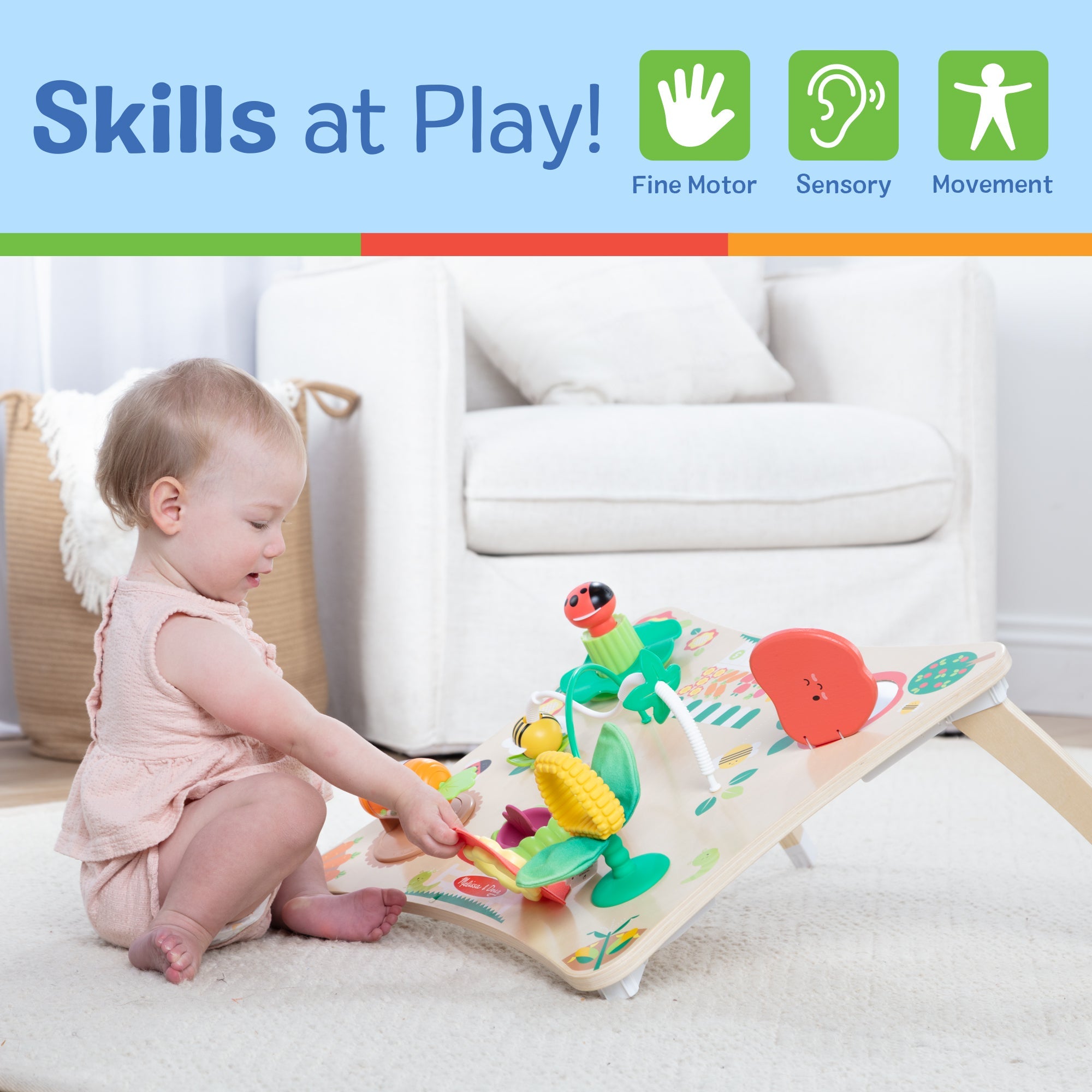 Farmers Market 3 in 1 Activity Center