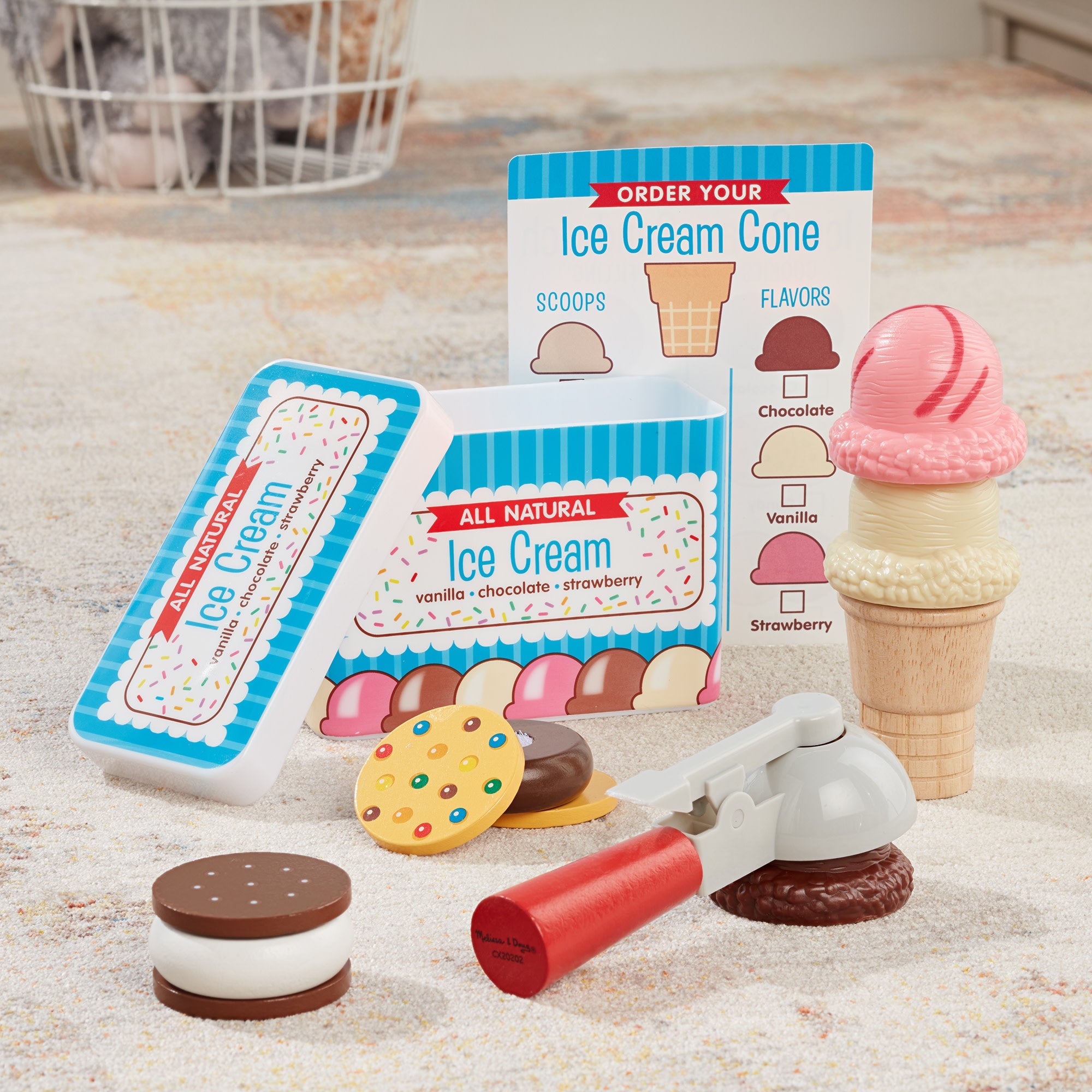 Scoops & Sandwiches Ice Cream Play Set