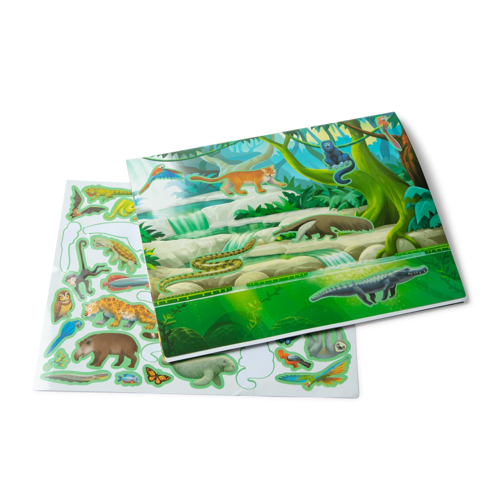 Reusable Sticker Pad - Jungle and Savanna