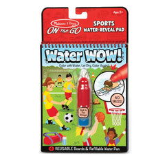 On the Go Water WOW!® Water-Reveal Activity Pad – Sports
