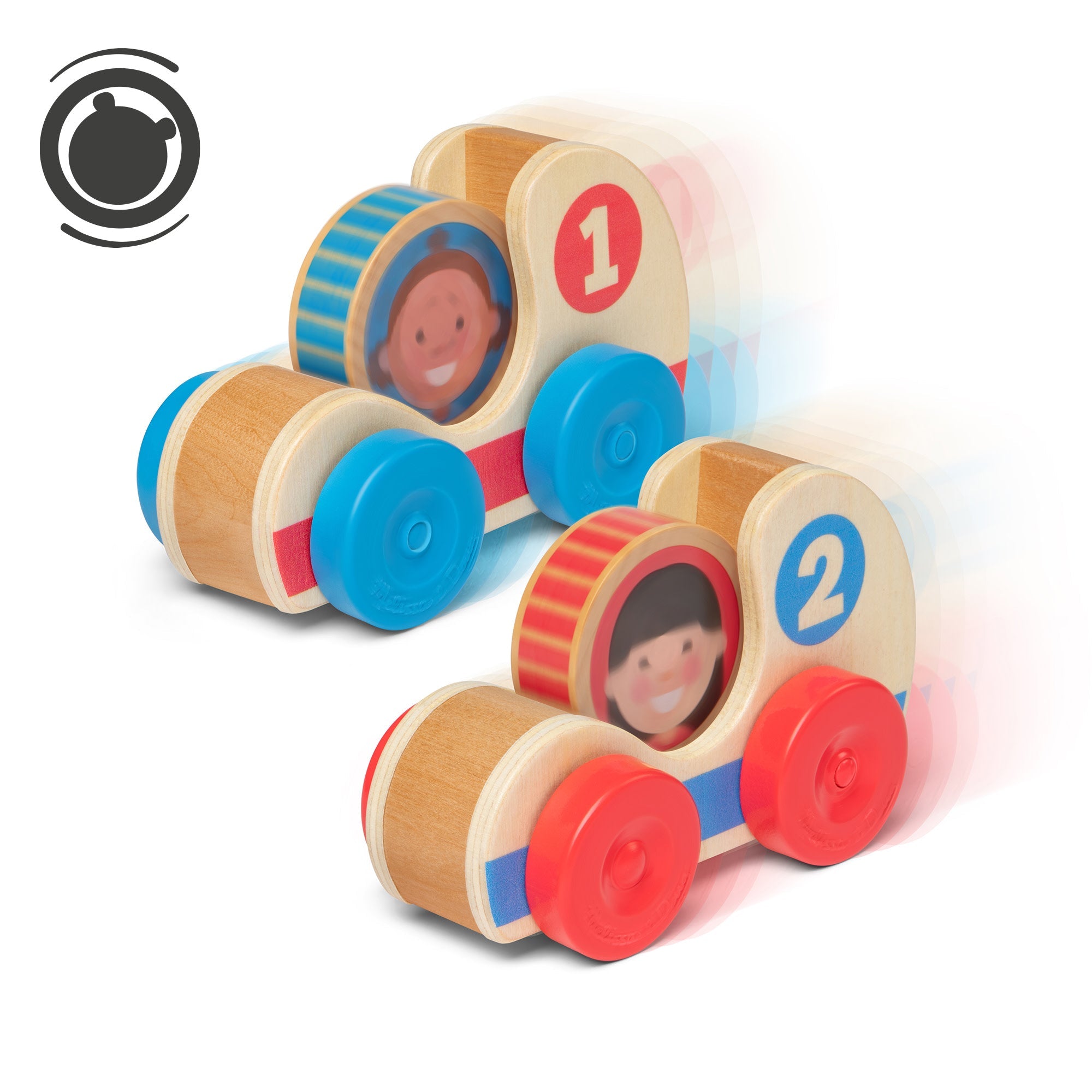 GO Tots Wooden Race Cars
