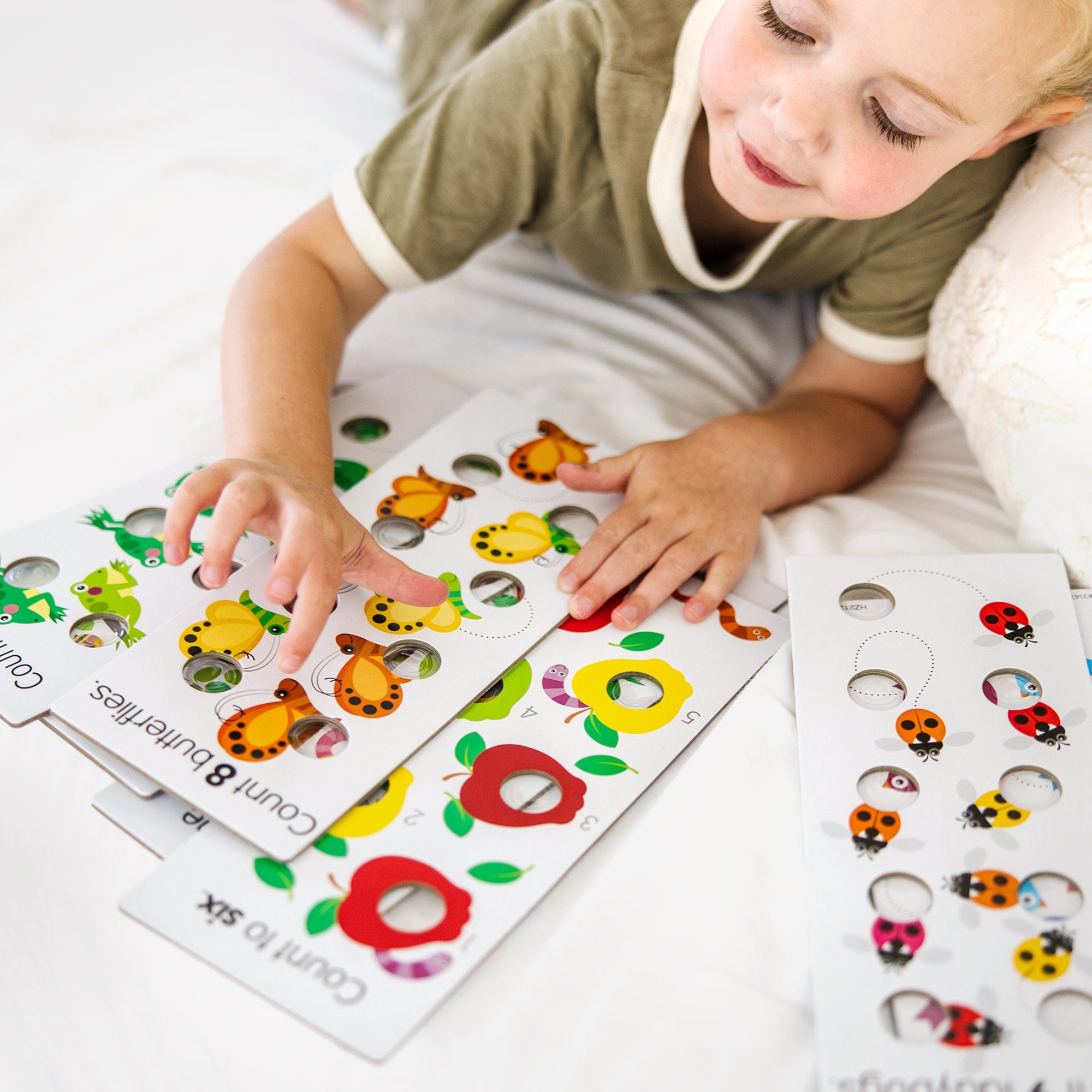 Poke-A-Dot Jumbo Number Learning Cards