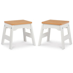 Wooden Stools – Set of 2