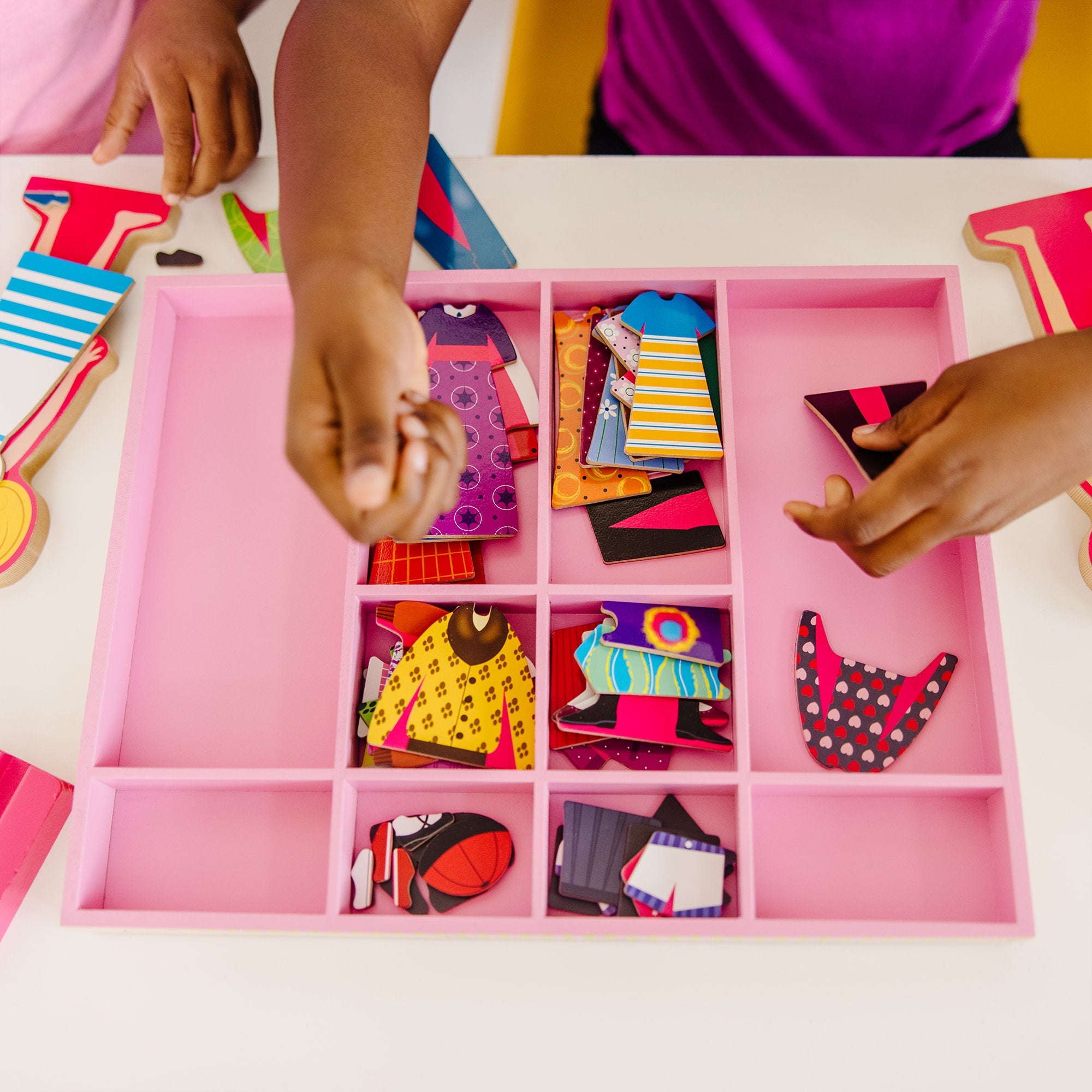 Abby & Emma Magnetic Pretend Play