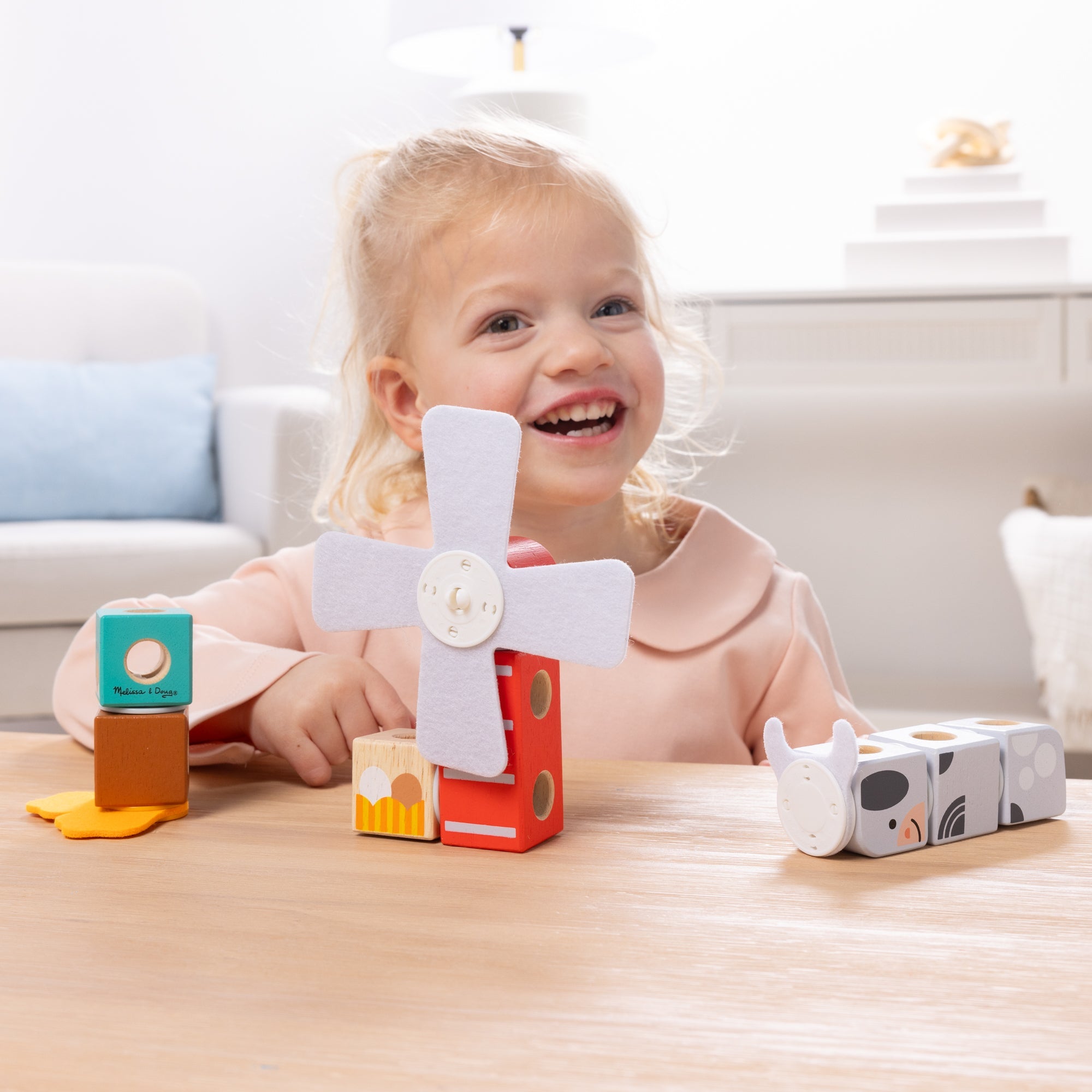 Blockables™ Play Sets Farm Friends and Woodland Friends 2-Pack Bundle