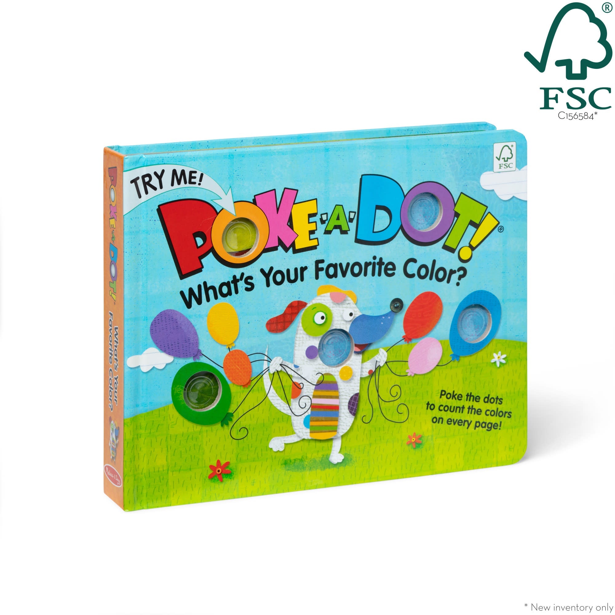 Poke-a-Dot: What's Your Favorite Color? Board Book