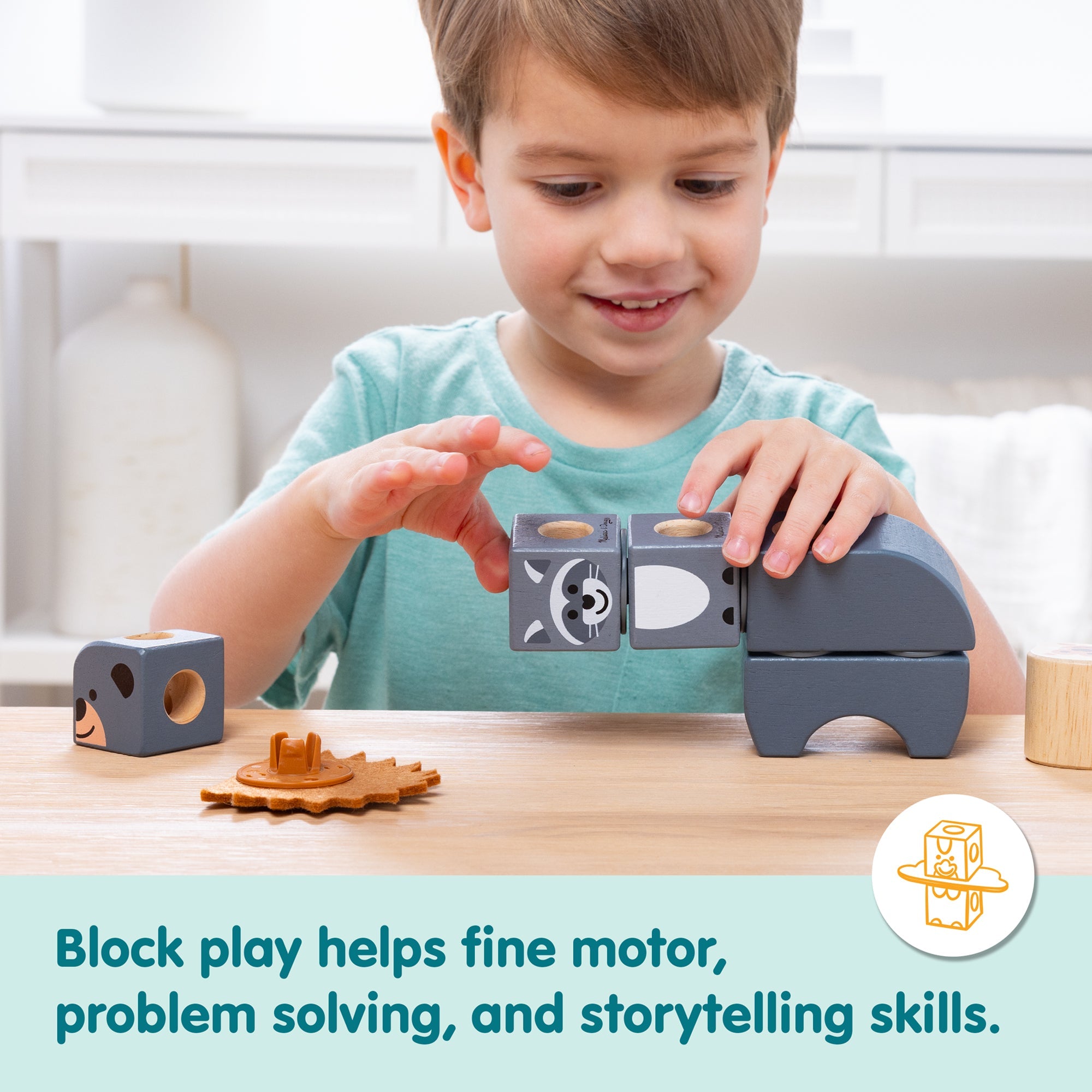 Blockables™ Woodland Friends Play Set