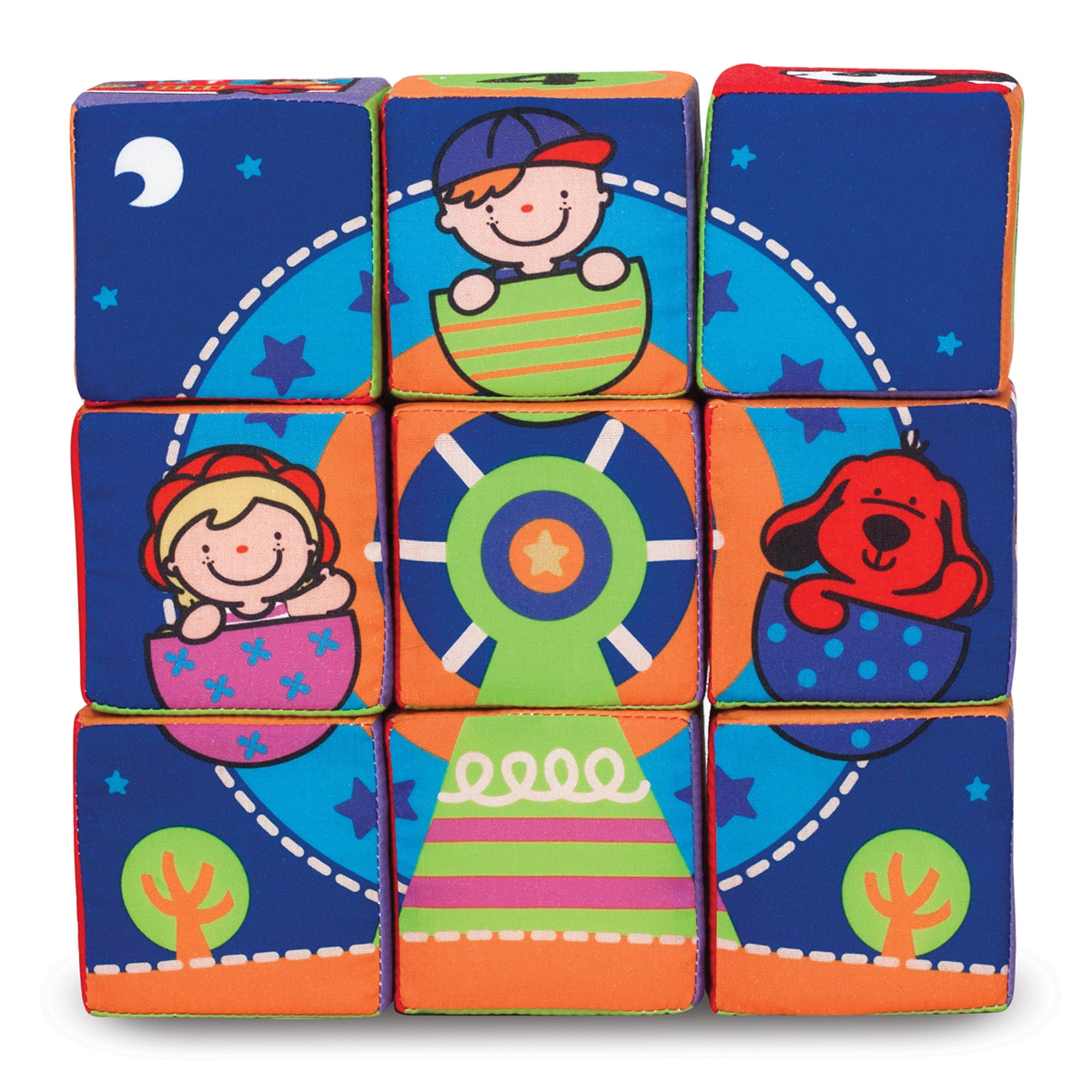 K's Kids Match and Build Soft Blocks