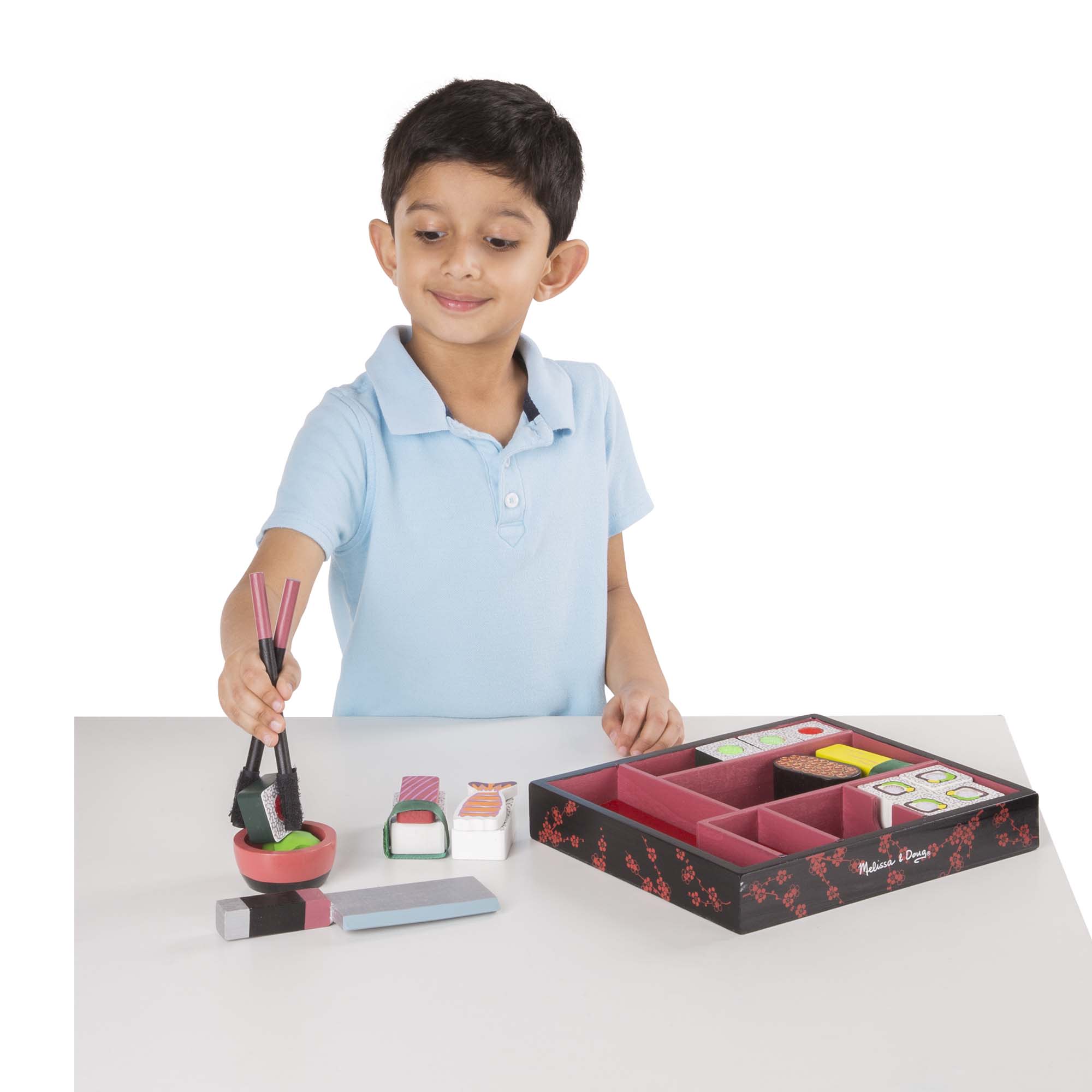 Wooden Sushi Slicing Play Set