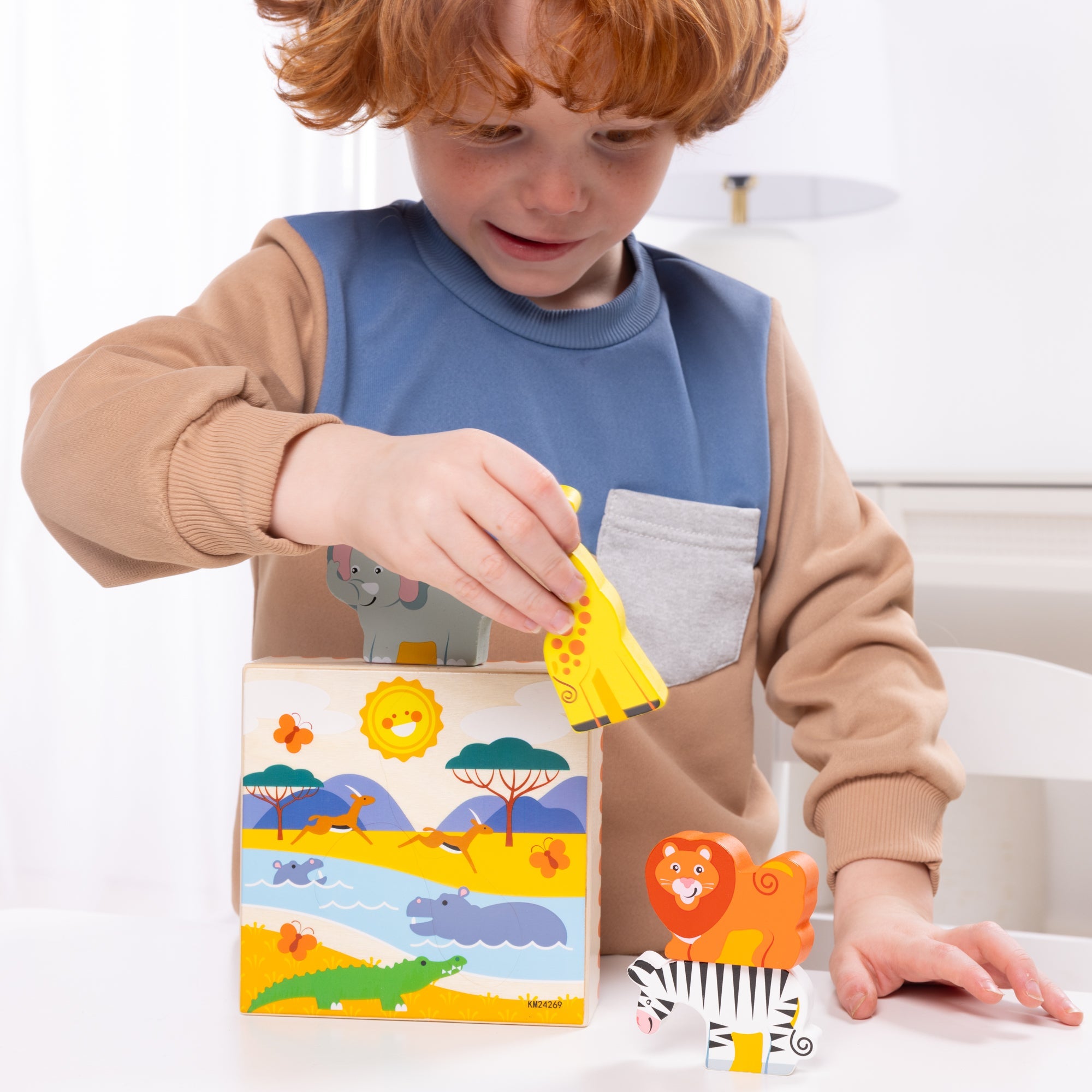 Wooden Animal Matching - Safari