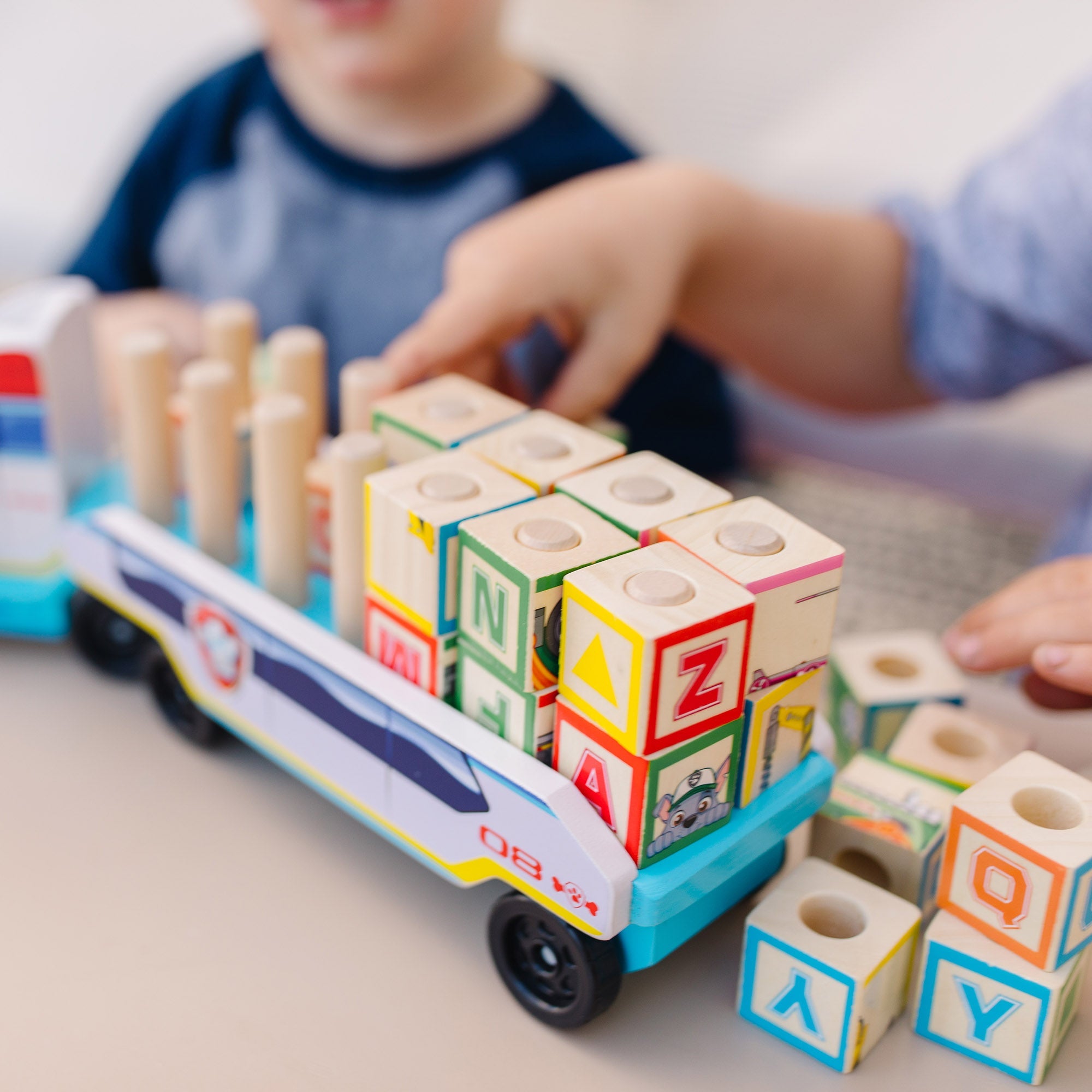 PAW Patrol Wooden ABC Block Truck