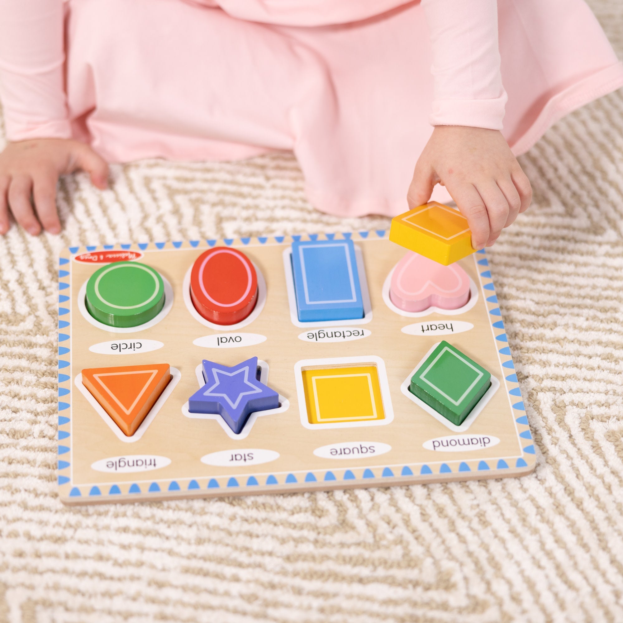 Shapes Chunky Puzzle - 8 Pieces