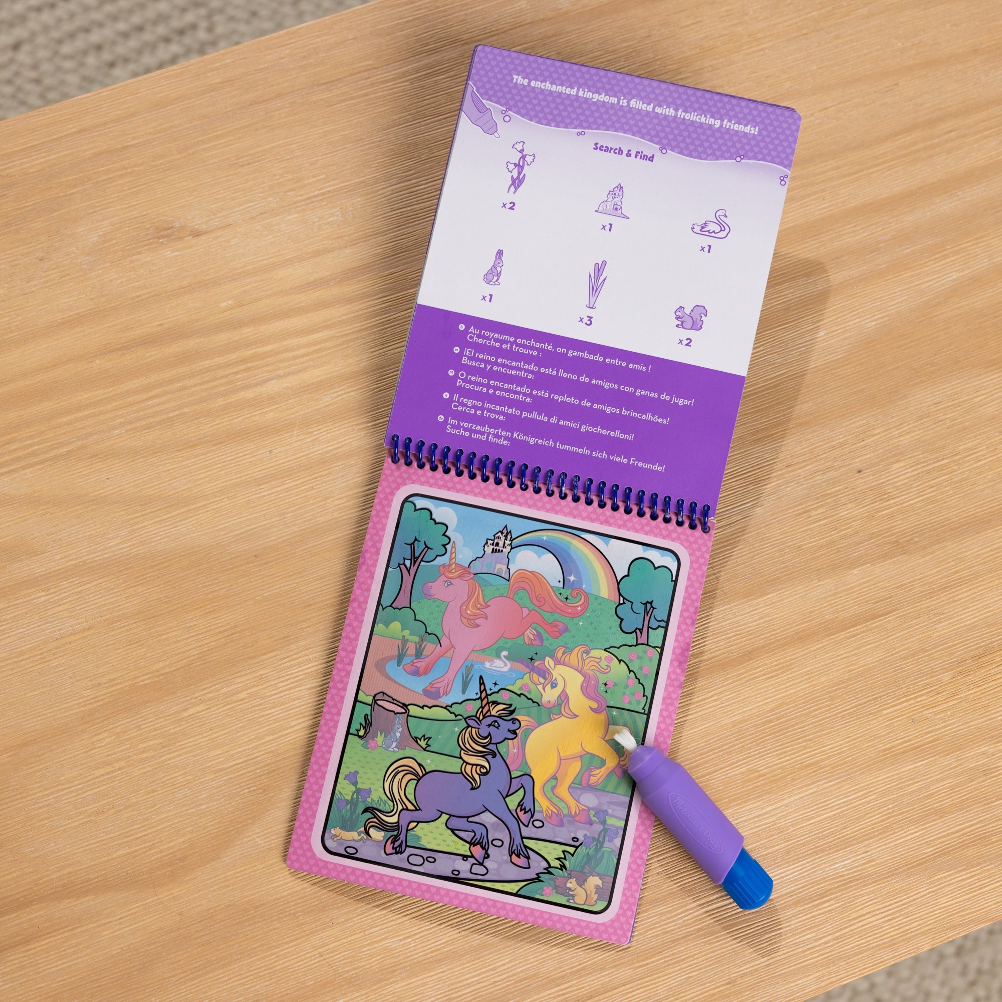 Water WOW! Water-Reveal Pad - Unicorn