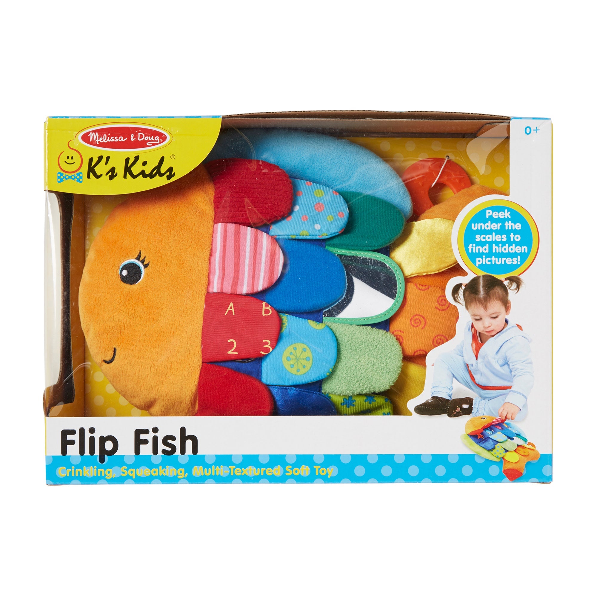 K's Kids Flip Fish Baby Toy