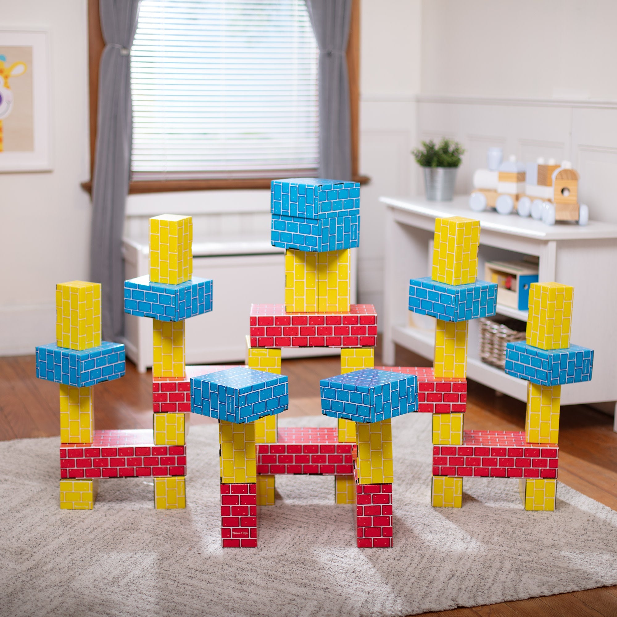 Jumbo Cardboard Blocks - 24 Pieces
