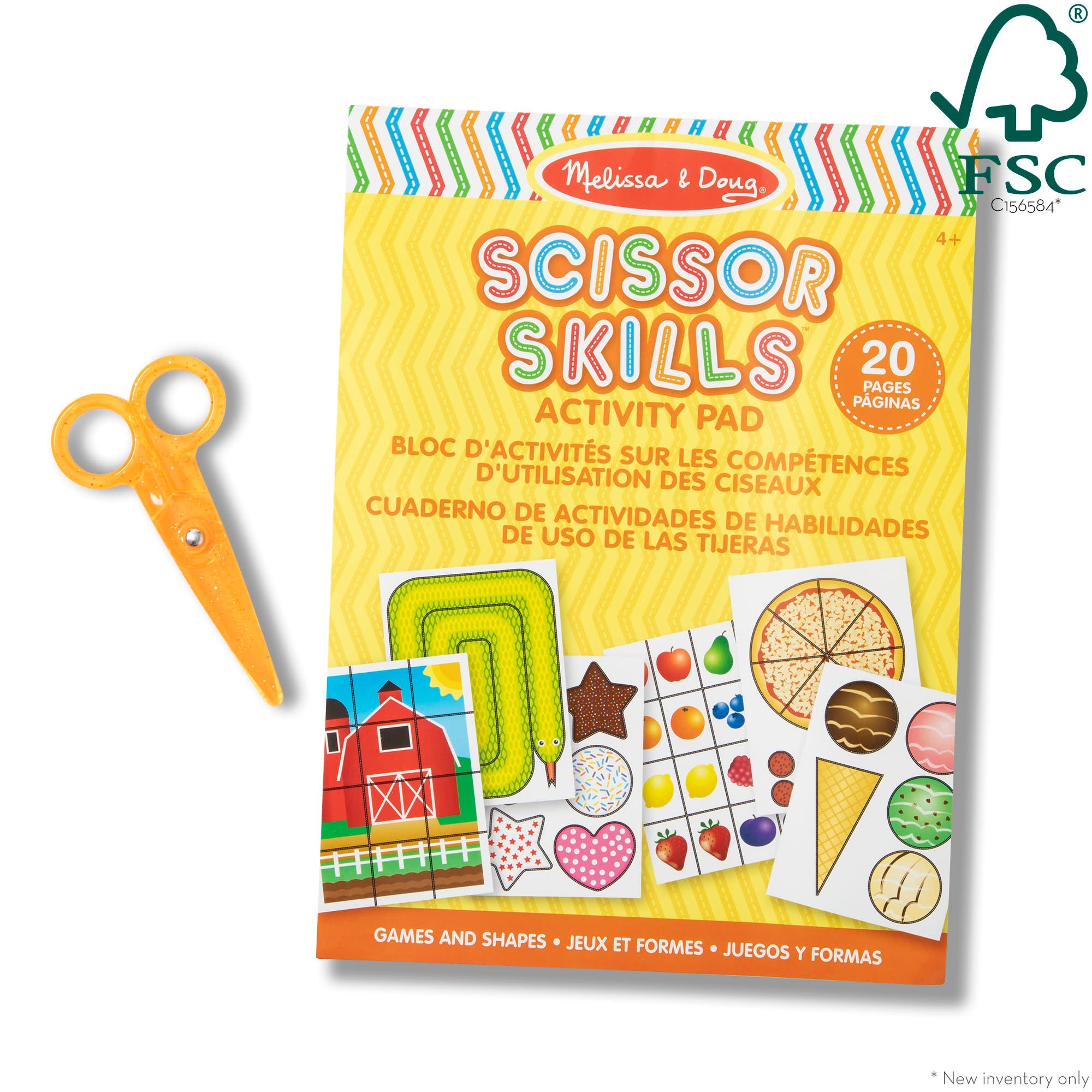 Scissor Skills Activity Pad
