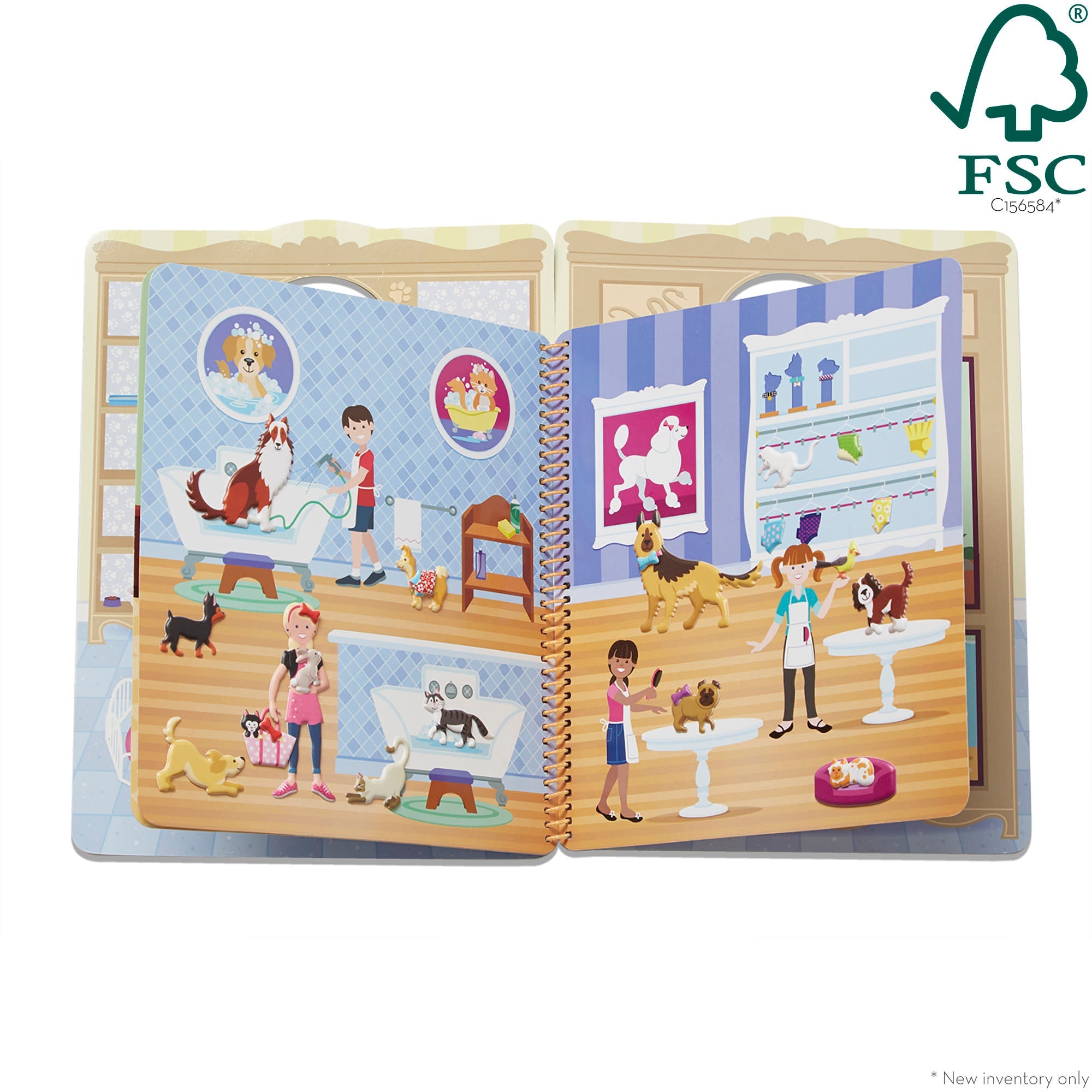 Puffy Sticker Activity Book - Pet Place