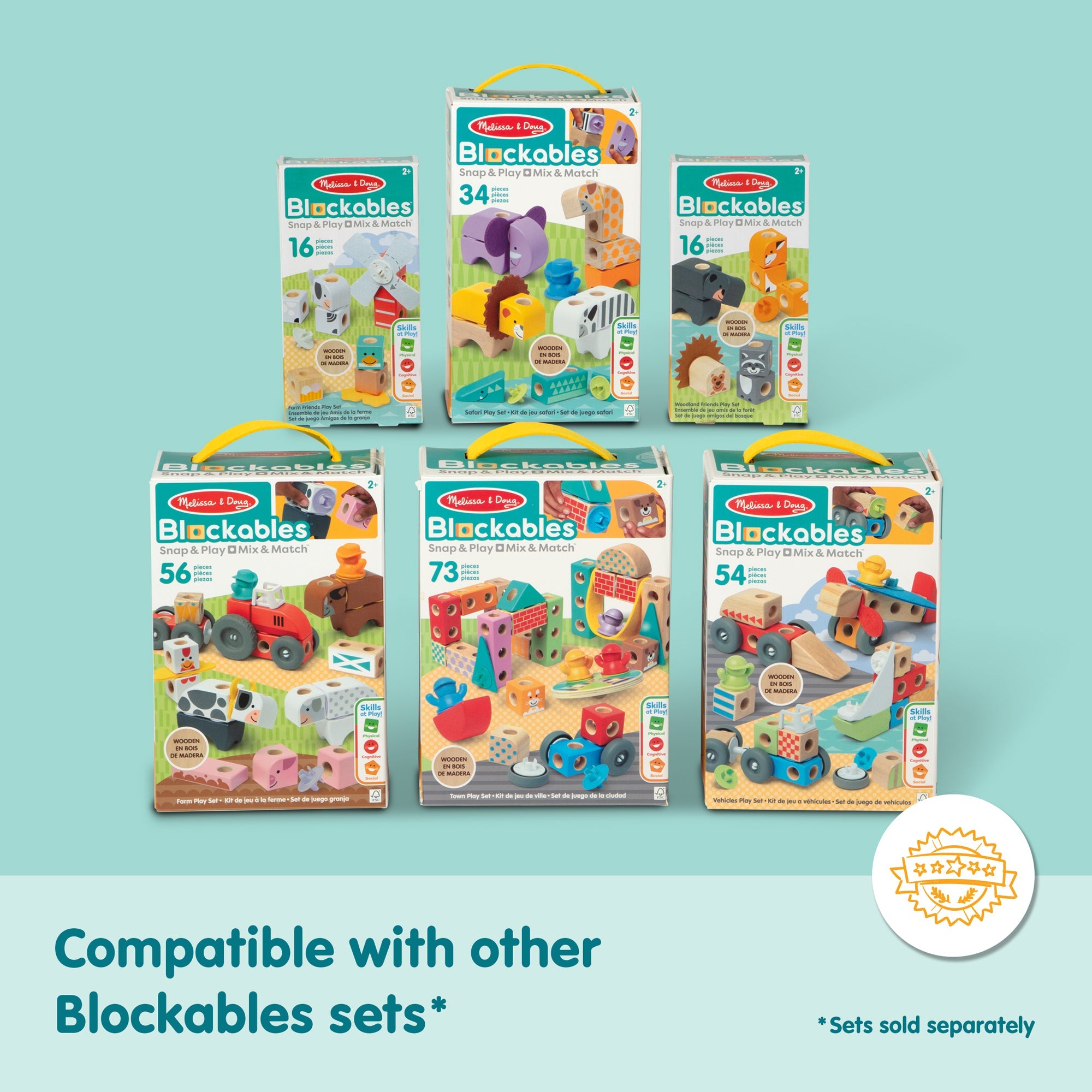 Blockables™ Town Play Set