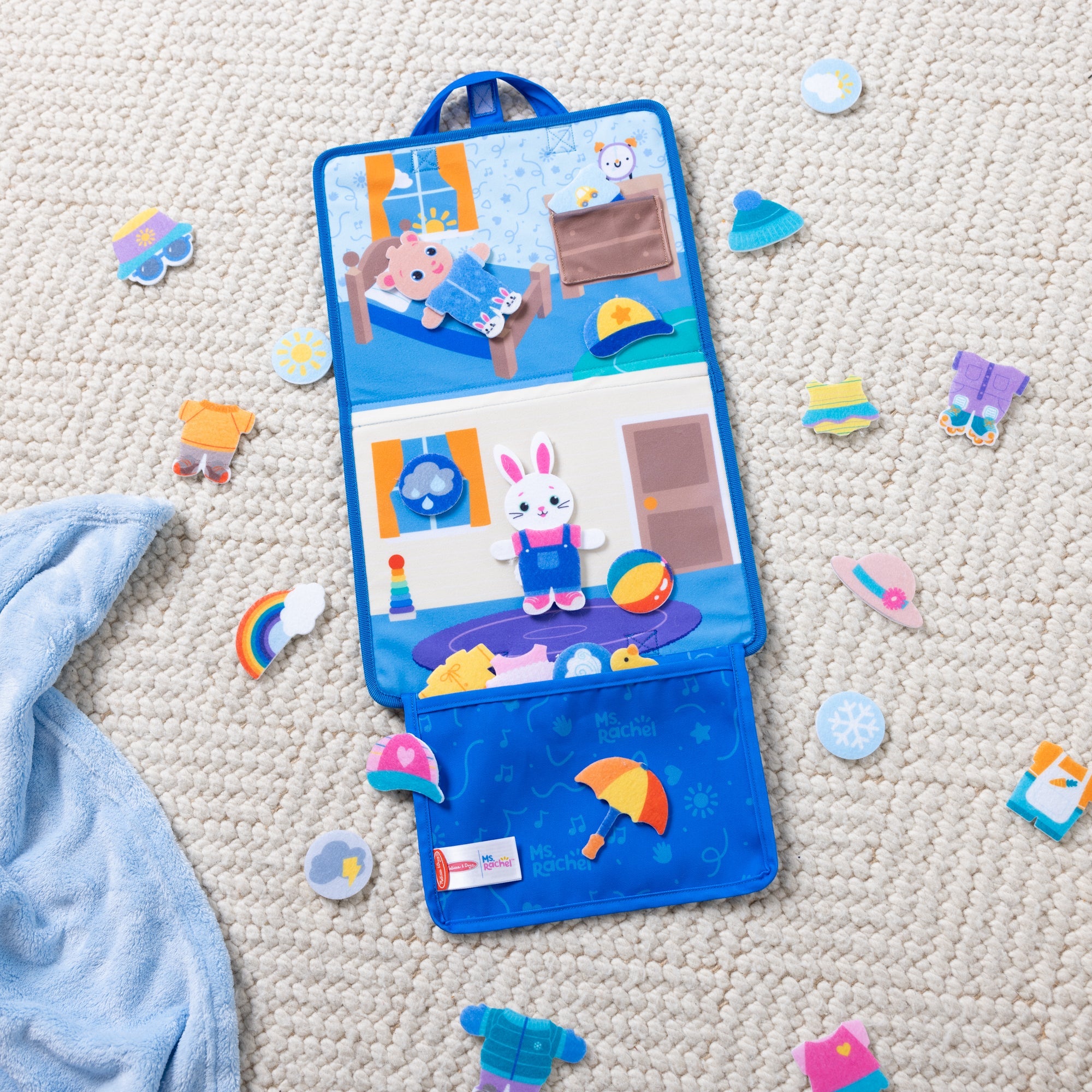 Ms. Rachel™ What to Wear Felt Activity Board