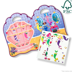 Puffy Sticker Play Set - Mermaid