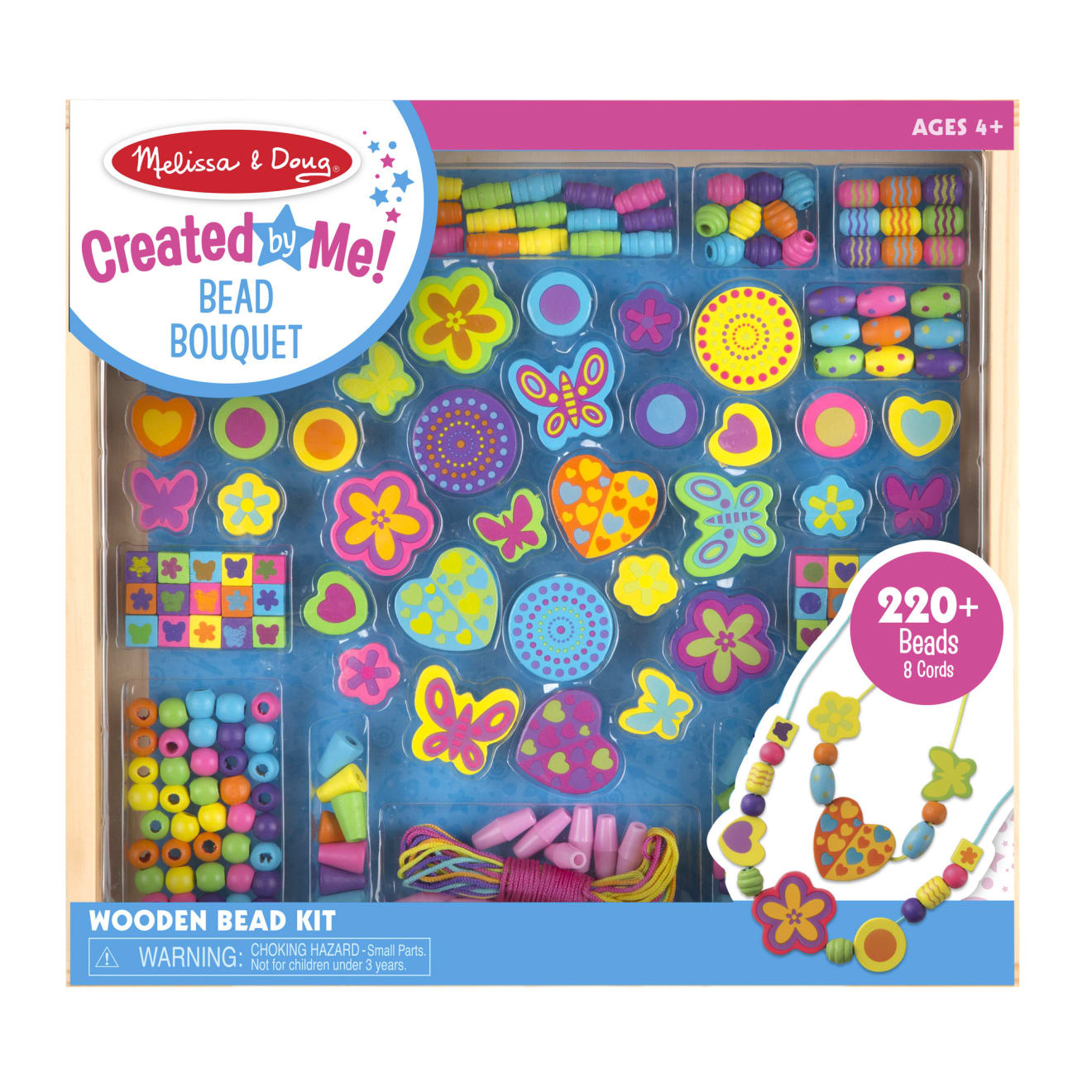 Created by Me! Bead Bouquet Wooden Bead Kit