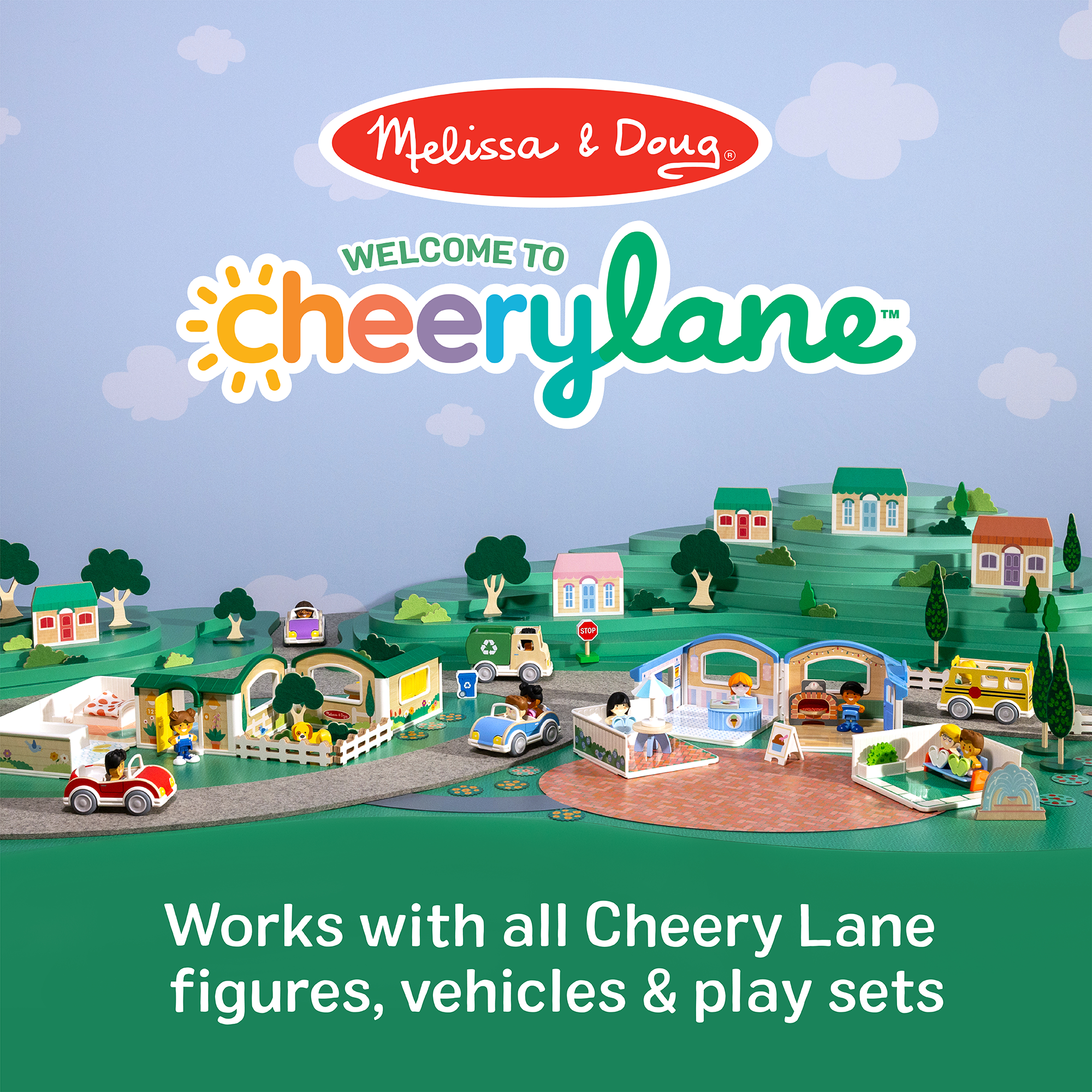 Cheery Lane™ Neighborhood Play Bundle