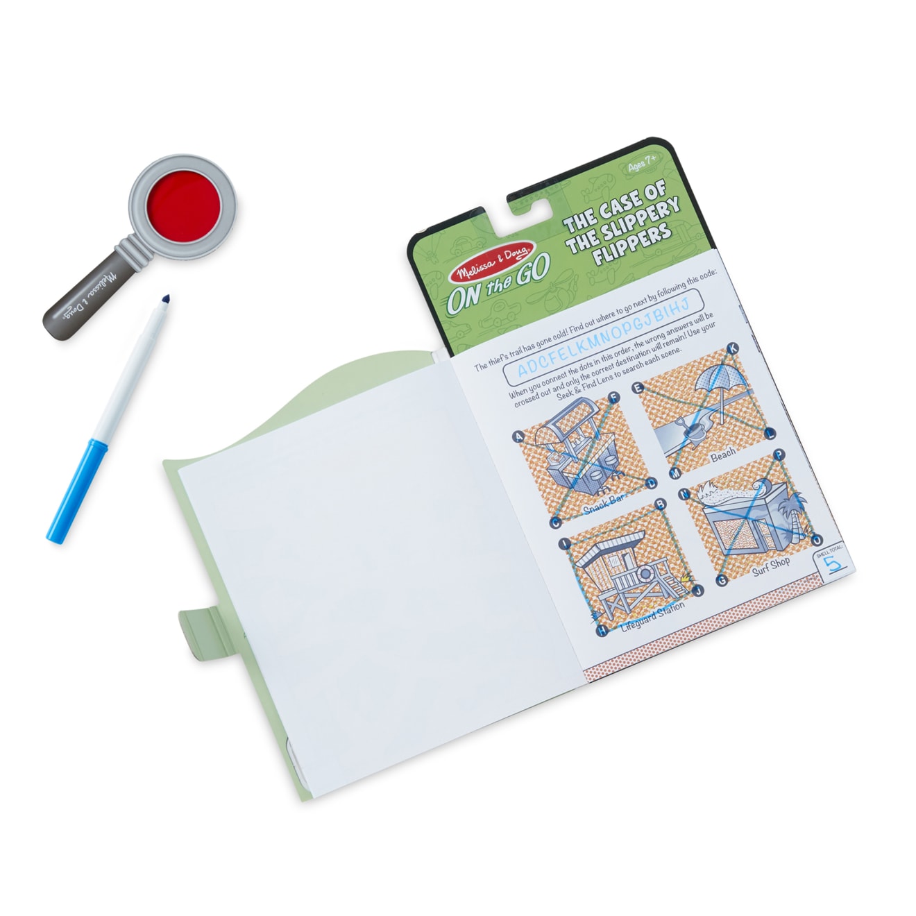 Secret Decoder Set - Case of the Slippery Flippers
