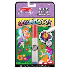 On the Go ColorBlast No-Mess Coloring Pad - Fairies
