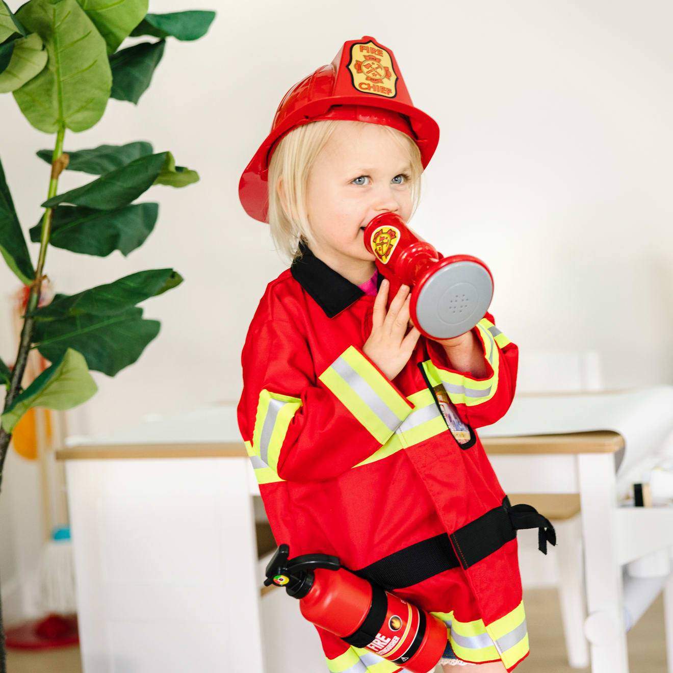 Fire Chief Role Play Costume Set
