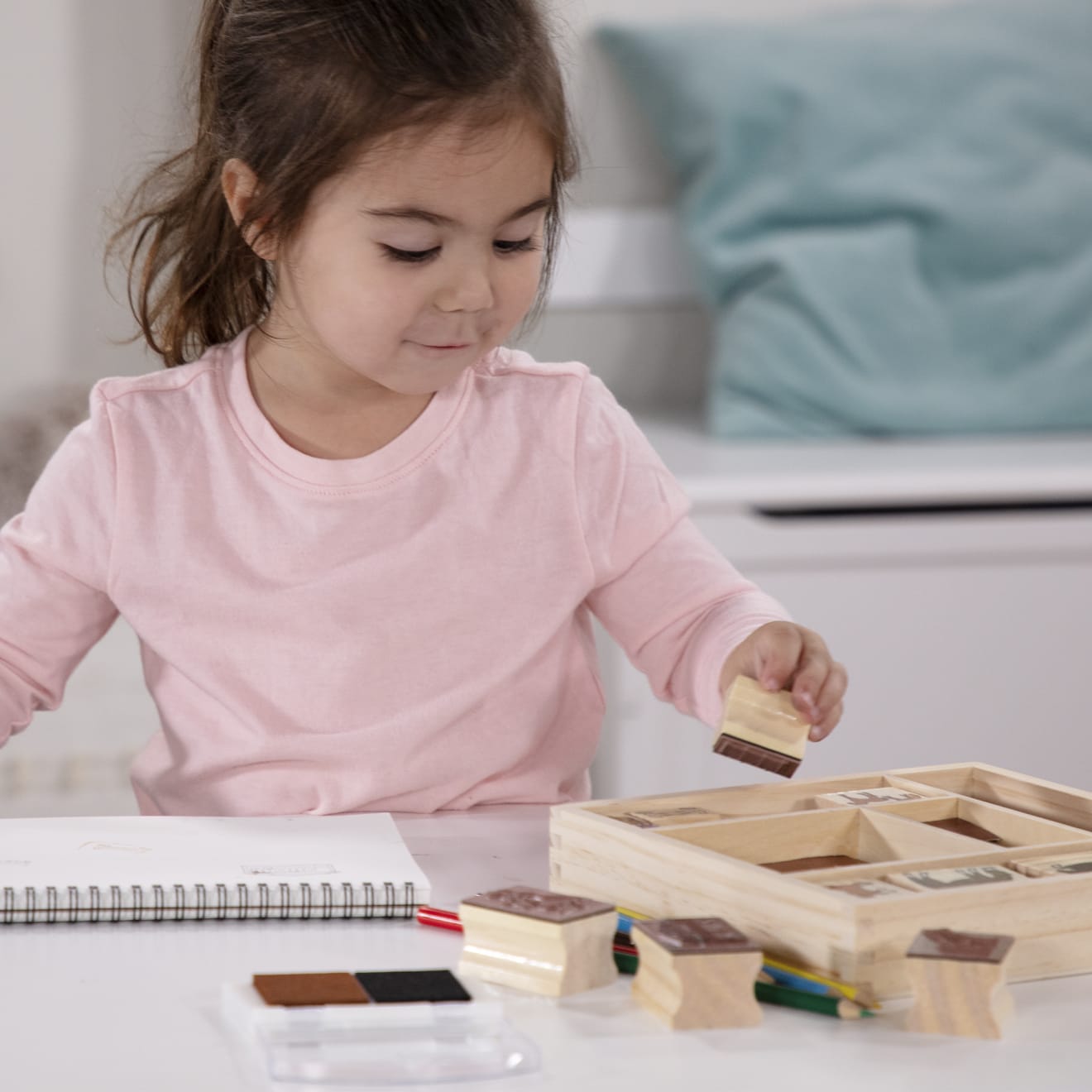 Wooden Stamp Set - Horses