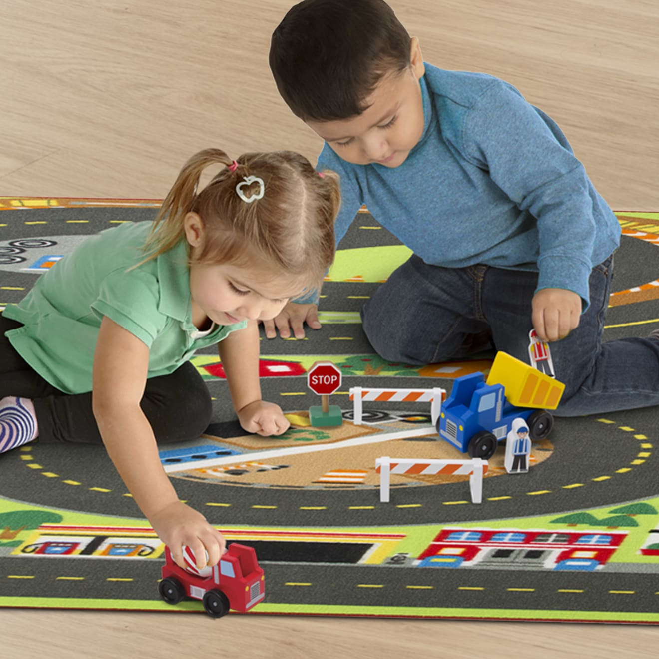 Jumbo Roadway Activity Rug