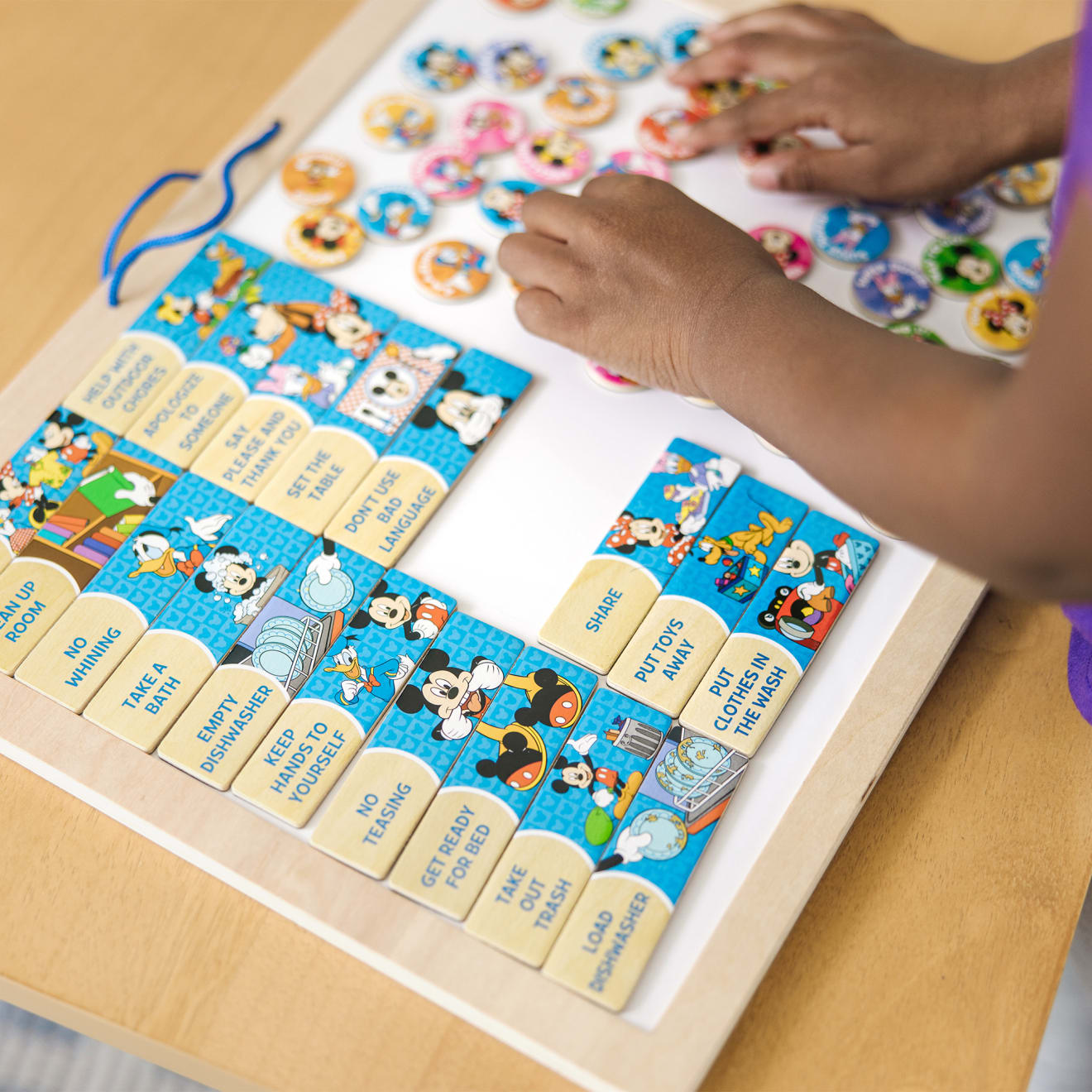 Mickey Mouse My Magnetic Responsibility Chart