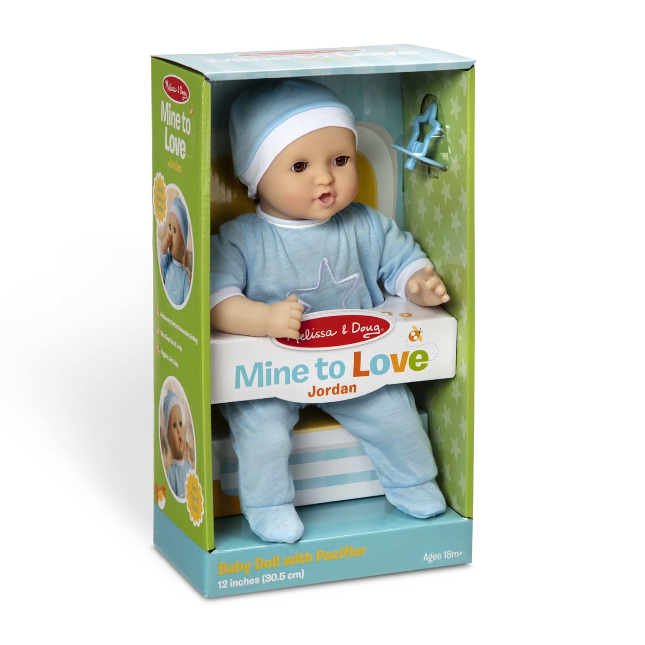 Mine to Love Jordan 12-Inch Baby Doll